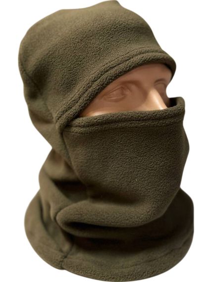 Балаклава зимняя флисовая теплая  тактическая One size Олива