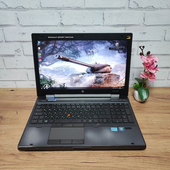 Ноутбук Б-клас HP EliteBook 8560w / 15.6" (1600x900) TN / Intel Core i5-2520M (2 (4) ядра по 2.5 - 3.2 GHz) / 8 GB DDR3 / 128 GB SSD / nVidia Quadro 2000M, 2 GB GDDR3, 128-bit / WebCam / DVD-ROM б/в | Зображення 1