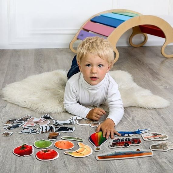 Набір магнітних пазлів Magdum "Baby puzzle" ML4031-62 EN | Зображення 5