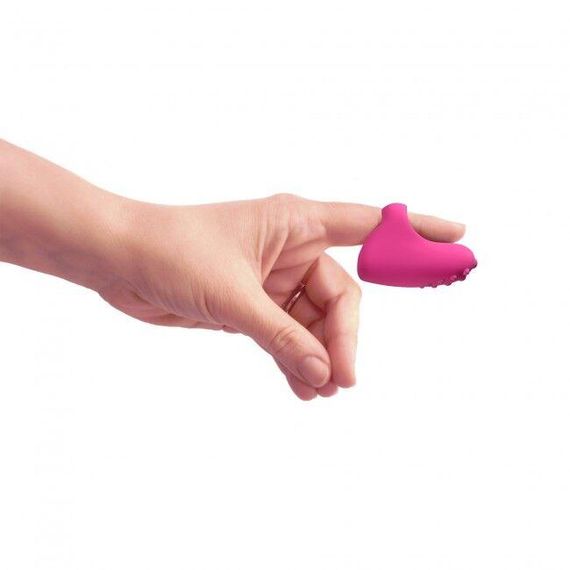 Вібратор на палець Dorcel MAGIC FINGER Rose перезаряджуваний, 3 режими роботи Sex Aura | Зображення 1