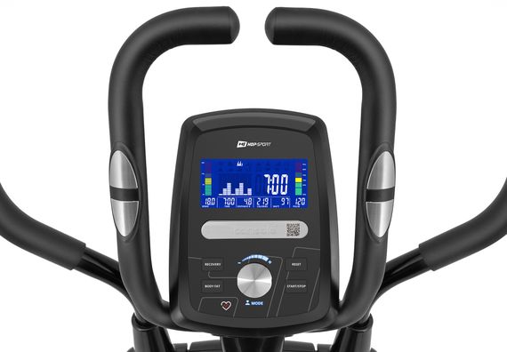 Орбітрек Hop-Sport HS-060C Blaze чорно-срібний iConsole+ | Зображення 5
