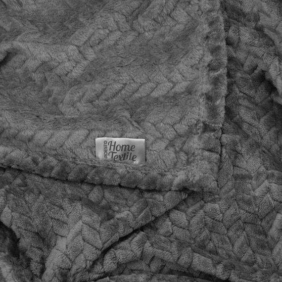 Плед Ardesto Jacquard Braid 200х220см, сірий (ART0204JB) | Зображення 2