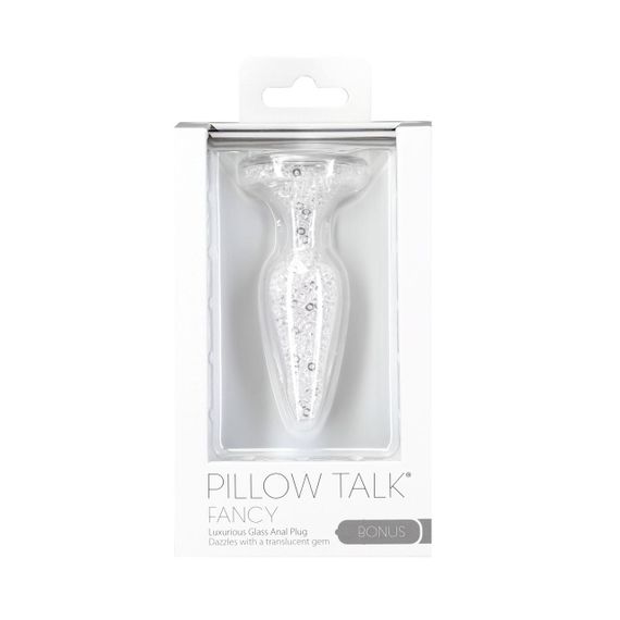 Скляна анальна пробка Pillow Talk – Fancy - Luxurious Glass Anal Plug | Зображення 4