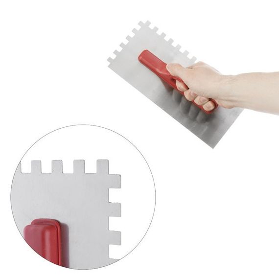 Затирка стальна оцинкована INTERTOOL KT-00071 | Зображення 2