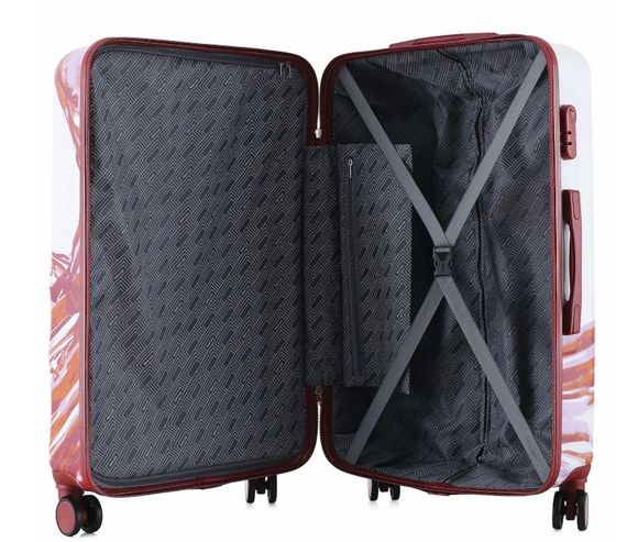 Валіза Semi Line 28" (L) White/Red Print (T5654-3) (DAS302890) | Зображення 4