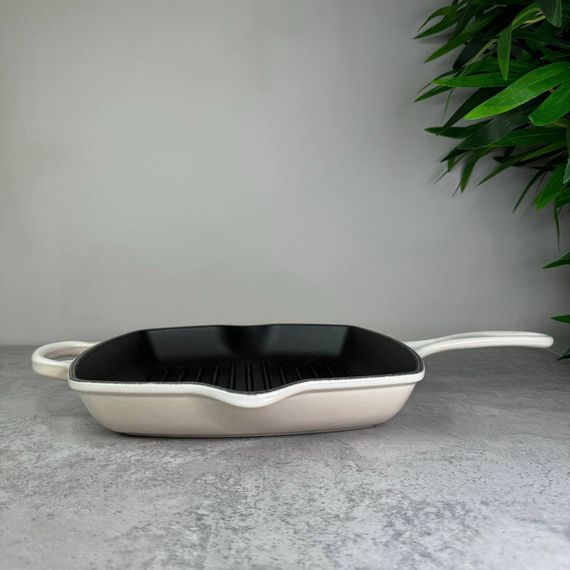 Сковорода гриль Le Creuset Square Grillet 20183267160422 26 см безе | Зображення 3