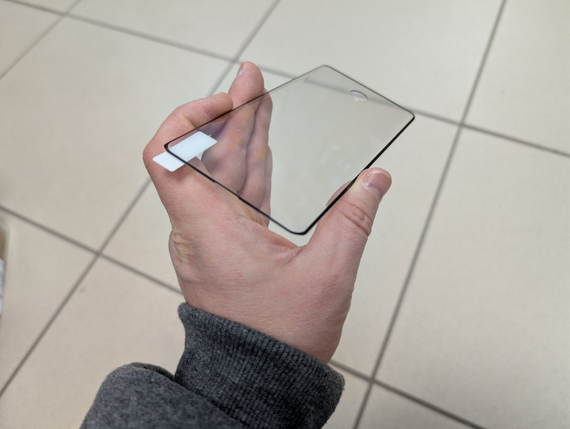 Захисне скло для Samsung Galaxy S10 Plus / Самсунг Гелаксі S10 Плюс Mietubl, 5D, з чорною рамкою | Зображення 2