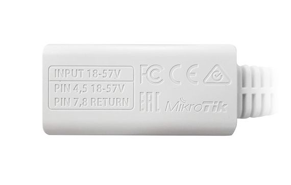 PoE-инжектор MikroTik RBGPOE (RBGPOE) | Зображення 1