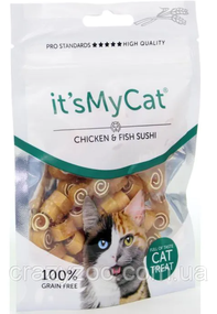 Лакомство для котов It'sMyCat Chiken & Fish Sushi суши с курицей и рыбой 50 г IMC45520