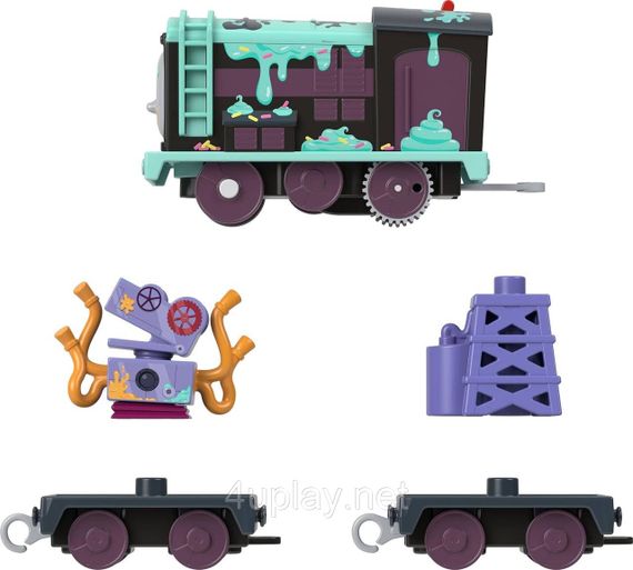 Паровозик Томас і друзі Моторизований поїзд Дизель Оригінал Thomas & Friends Motorized Frosting Diesel Engine | Зображення 6