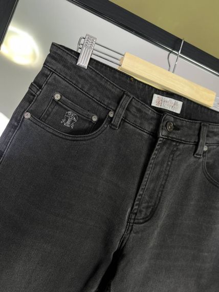 Джинси Brunello Cucinelli Gray d080 | Зображення 2