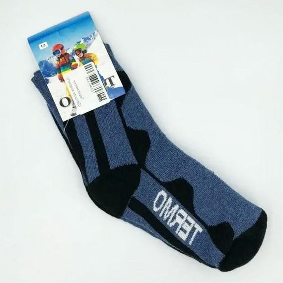 Дитячі шкарпетки шерстяні Termo Socks, 5-7 розмір, 1 пара / Зимові шкарпетки для дитини / Термошкарпетки для дітей | Зображення 3