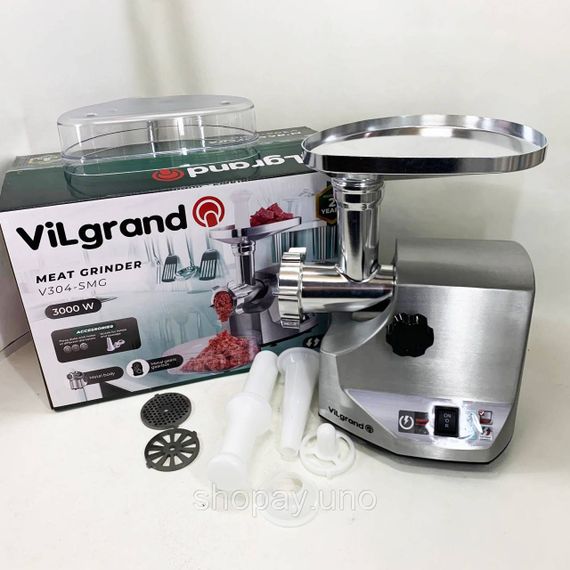 Мясорубка ViLgrand V304-SMG | Зображення 1