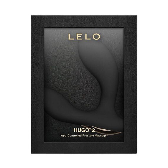 Смарт-масажер простати LELO Hugo 2 Black, 2 мотори, підвищена потужність Sex Aura | Зображення 3