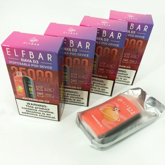 Elf Bar Raya D3 25000 смак Кавун (Watermelon Ice)
