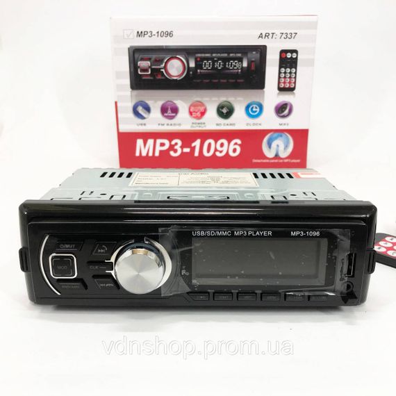 Магнітофони для машин MP3-1096 BT ISO, Магнітоли з usb для дому, Автомагнітоли 1, Мультимедіа в машину DZ-31 | Зображення 6