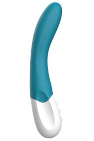 Вібратор точки G Liebe Bend It Rechargeable Ocean Blue, 10 режимів, дуже потужний, гнучкий стовбур Sex Aura