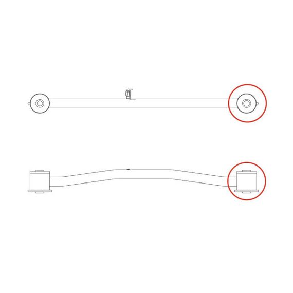 Сайлентблок задньої поперечної тяги до кулака Лачетті CTR (GV0124/CVKD-25) | Зображення 2