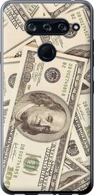 Чехол на LG V40 ThinQ Доллары "3016u-1577-17620"