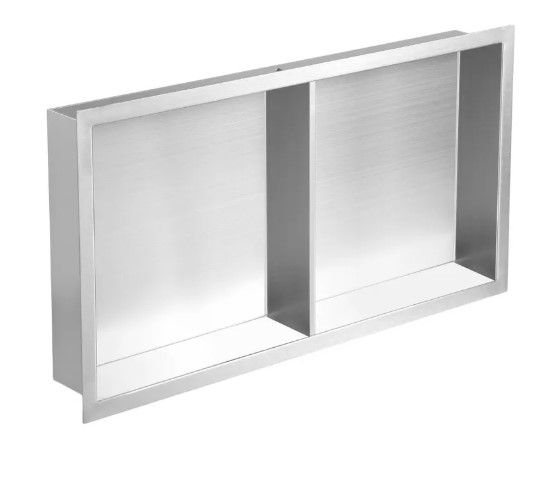 Полиця-ніша для ванної кімнати Mixxus Premium NICHE-0103 із нержавіючої сталі SUS304 (MI6681)