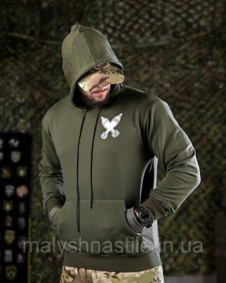 Тактическая худи MAKLIN миномет олива ДЛ7061 | Зображення 2