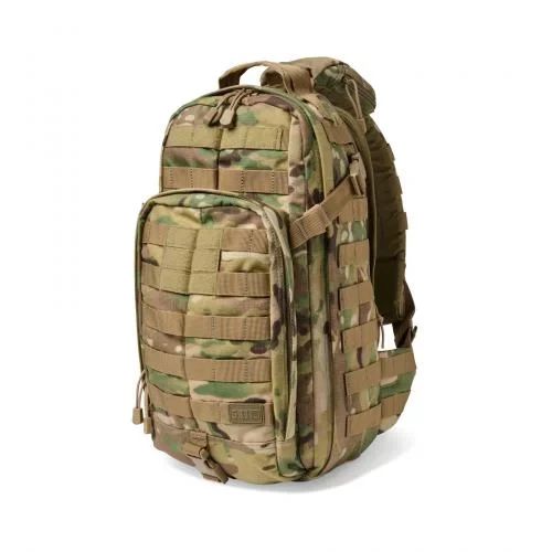 Однолямковий тактичний рюкзак 5.11 Tactical 18 літрів MultiCam штурмовий рюкзак із системою MOLLE для військових, туризму та EDC | Зображення 2