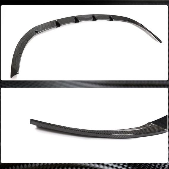 Накладка на передній бампер Lip (для Base 2011-2014, Карбон) для BMW 6 F12/F13/F06 рр | Зображення 4