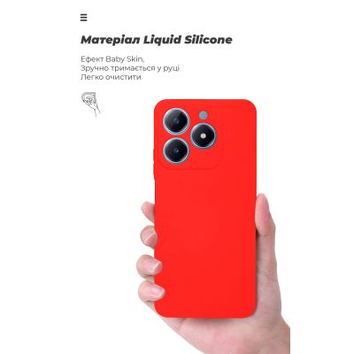 Чехол для мобильного телефона Armorstandart ICON Realme C63 4G / C61 4G Camera cover Red (ARM78461) | Зображення 6