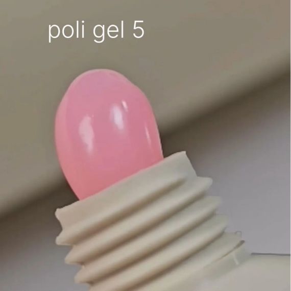 Полигель Saga Poly Gel №05 (розово-лиловый) в тюбику 30мл | Зображення 1