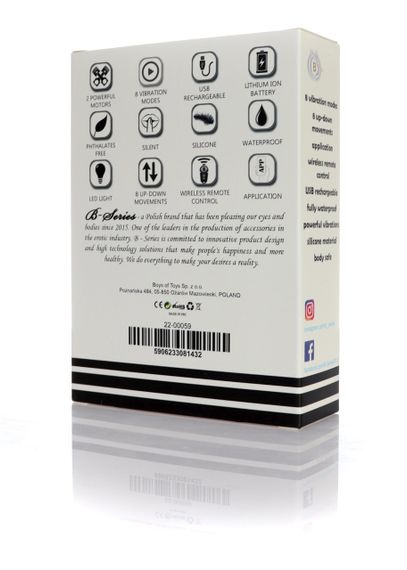 Масажер простати з пультом керування Smart Massager sexstyle | Зображення 1