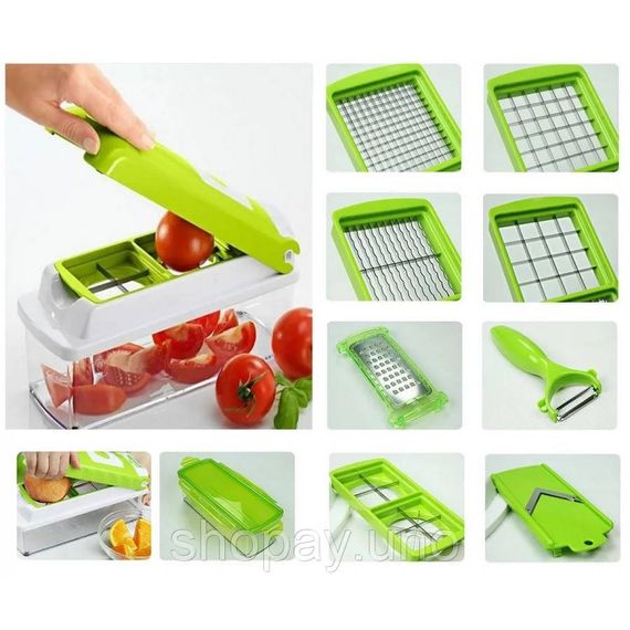 Мультирізка - овочерізка Nicer Dicer Найсер-Дайсер ∙ 11 видів нарізки | Зображення 3