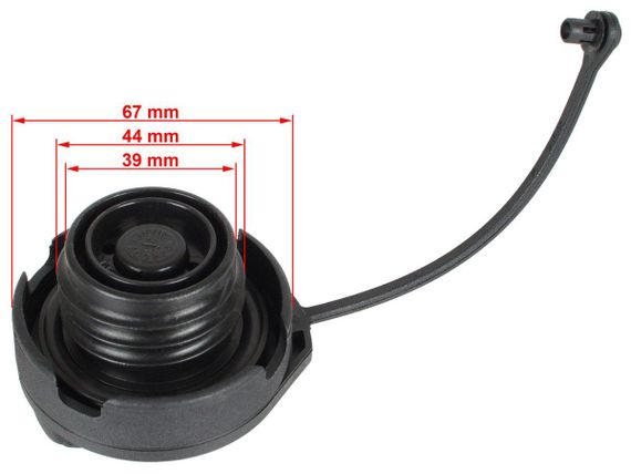 VW Jetta II (84-92) 8N0201553 пробка корок паливного бака  Джетта 2 | Зображення 2