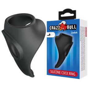 Эрекционное кольцо Crazy Bull - Zadok Silicone Cock Ring, BI-210256 Sex Aura