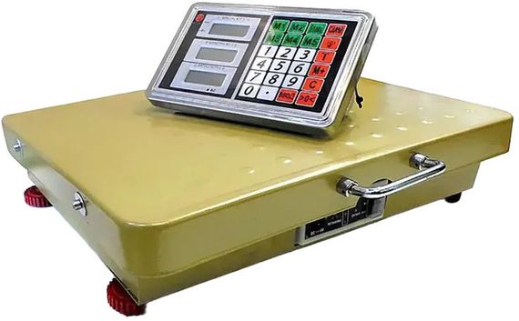 Електронні торгові ваги WIFI 200кг 32х42см 4V Gold BITEK TCS-R2-200 (42145-TCS-R2-200G_2321) | Зображення 1