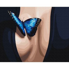 Картина по номерам "Синий Трепет" BS53938, 40х50 см