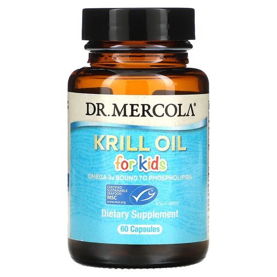 Масло криля Dr. Mercola Kids' Krill Oil 60 Caps
