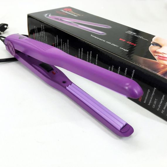 Щипцы для вьющихся волос Domotec MS-4904 30 W, Эргономичный утюжок выпрямитель, Профессиональный утюжок XW-87 | Зображення 8