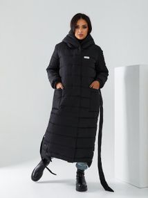 Пуховик арт. А-032 чорний