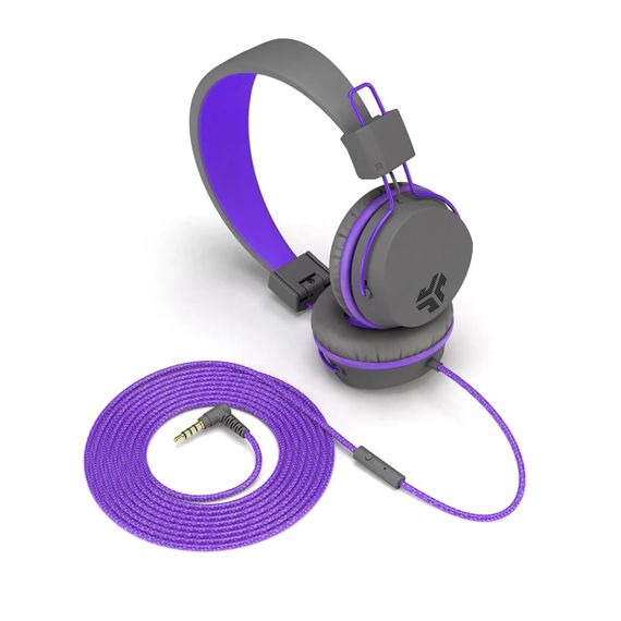 Навушники Jlab JBuddies Studio Kids Wired Graphite/Violet (IEUHJKSTUDIORGRYPRP6) | Зображення 3
