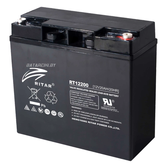 Ritar RT12200 (12V20AH) Акумуляторна батарея