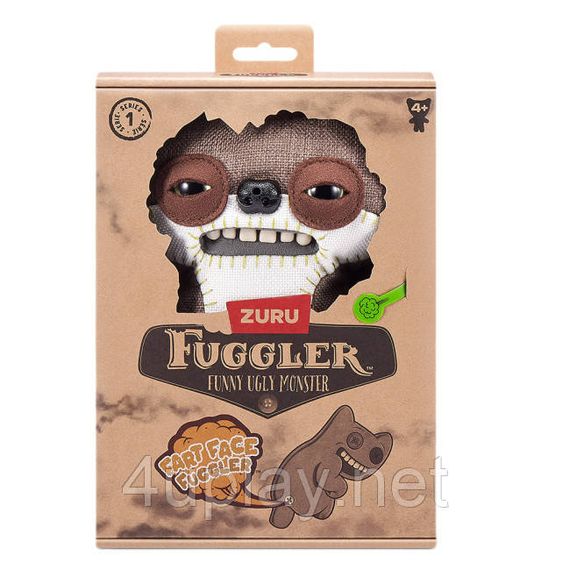 М'яка плюшева іграшка Фуглер Підозріла Лисиця 23 см Fuggler Fart Face Suspicious Fox Chase by Zuru | Зображення 1