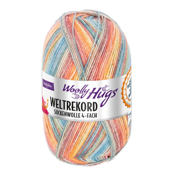 Woolly Hugs Weltrekord Sockenwolle, 02 | Зображення 1