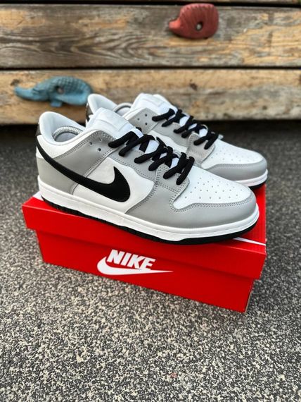 Кросівки Nike SB Dunk (gray & white) | Зображення 4