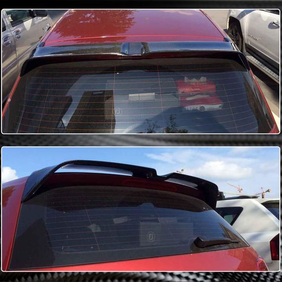 Спойлер V1 (для Base/R-Line HB, Карбон) для Volkswagen Golf 7/E-Golf 2012-2020 гг | Зображення 3