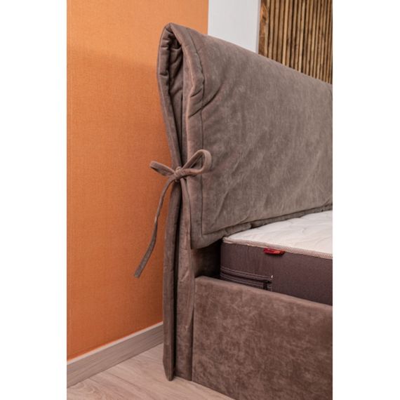 Двоспальне ліжко з м`яким узголів`ям LION Порто Парадіз 96 160х200 см (LION-041750) | Зображення 2