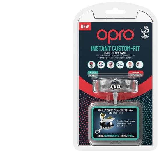 Капа OPRO Instant Eyes доросла (вік 11+) Black/Green (art.102524001) | Зображення 2