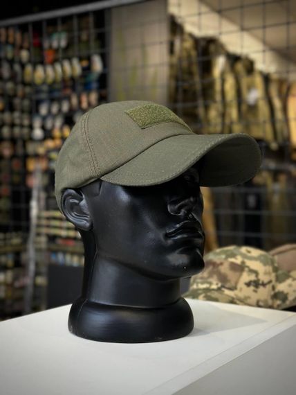 Тактична Бейсболка Олива 4.5.0,Глибока посадка + Сітка в середині Olive