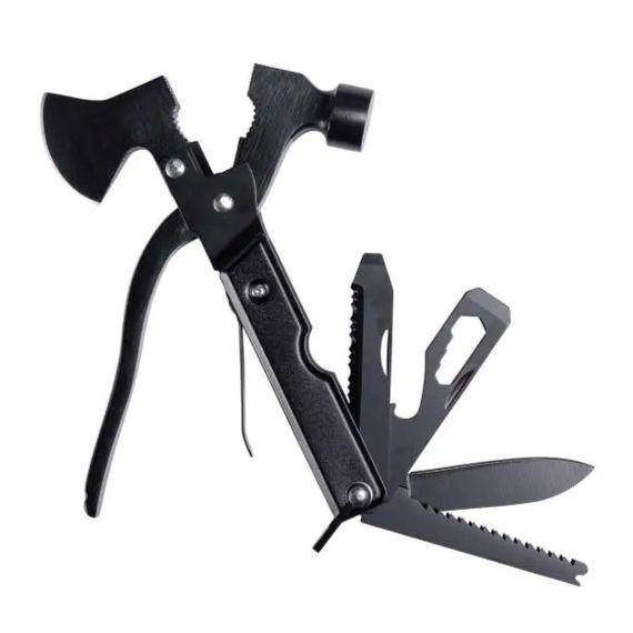 Туристический набор инструментов для выживания 21х15х12 см походный набор с аптечкой и лопатой Lugi HP-D-5 | Зображення 4