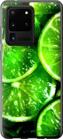 Чохол на Samsung Galaxy S20 Ultra Зелені часточки лимона "852u-1831-2448"