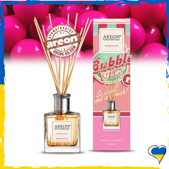 Аромадифузор Areon Home Perfume Bubble Gum 150мл